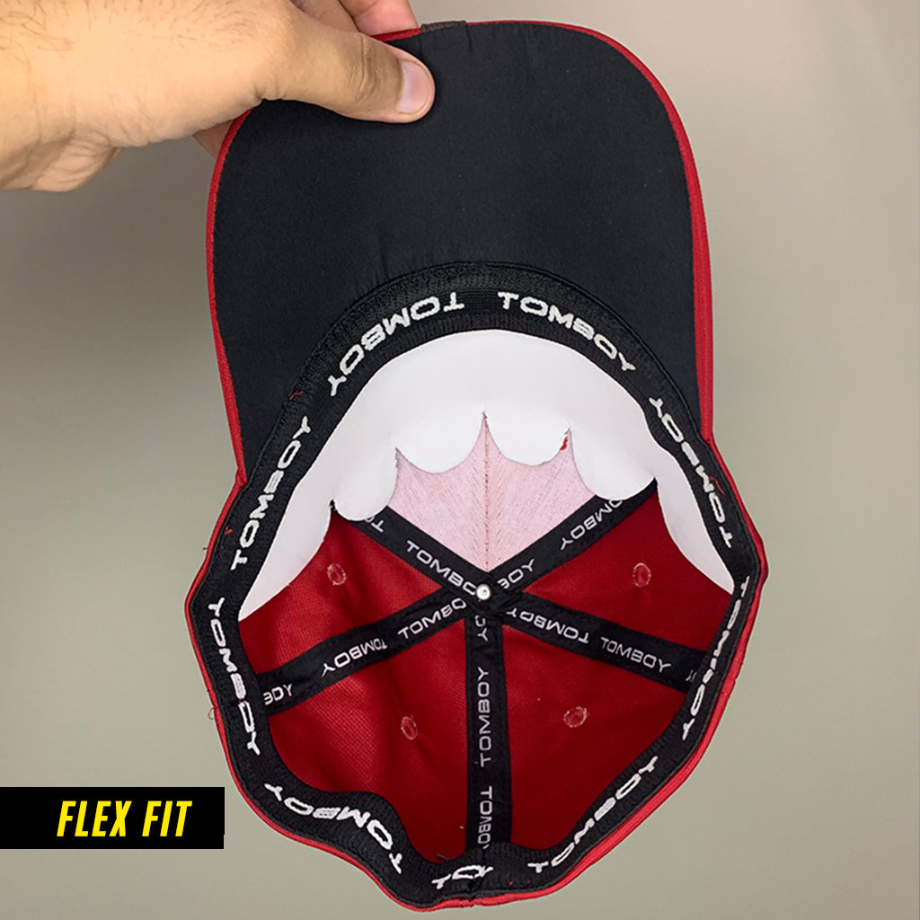Red Tomboy Fitted Cap - CP102