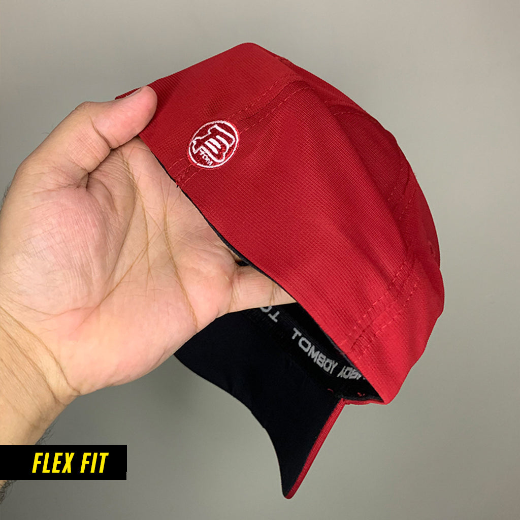 Red Tomboy Fitted Cap - CP102