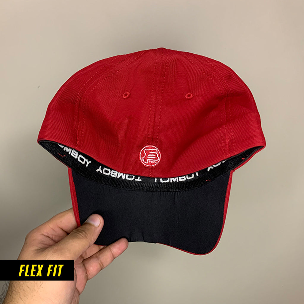 Red Tomboy Fitted Cap - CP102