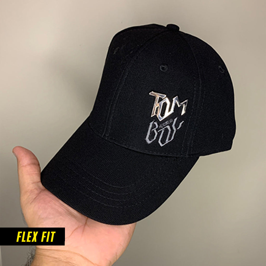 Black Tomboy Fitted Cap - CP103