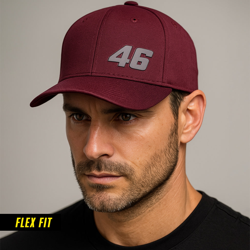 Maroon 46 Fitted Cap - CP099