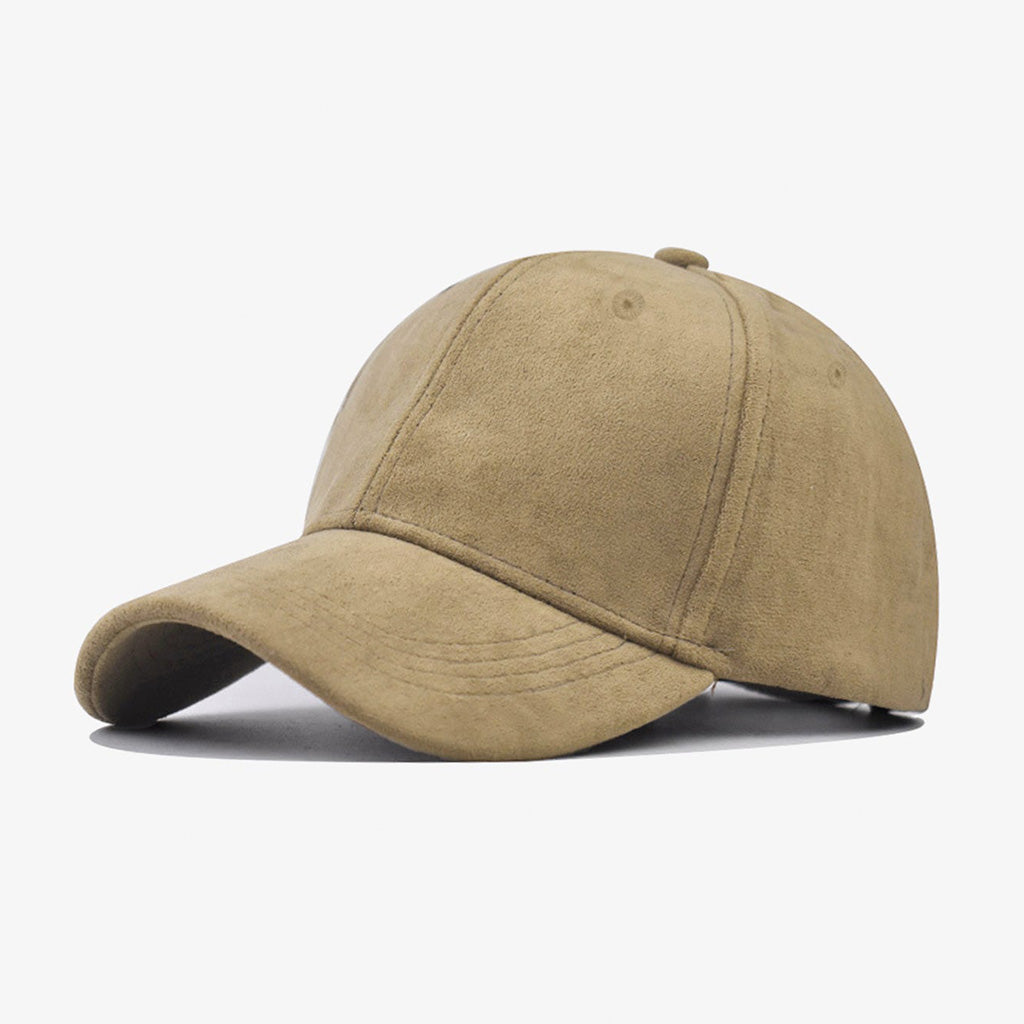 Basic Beige Suede Cap - CP044