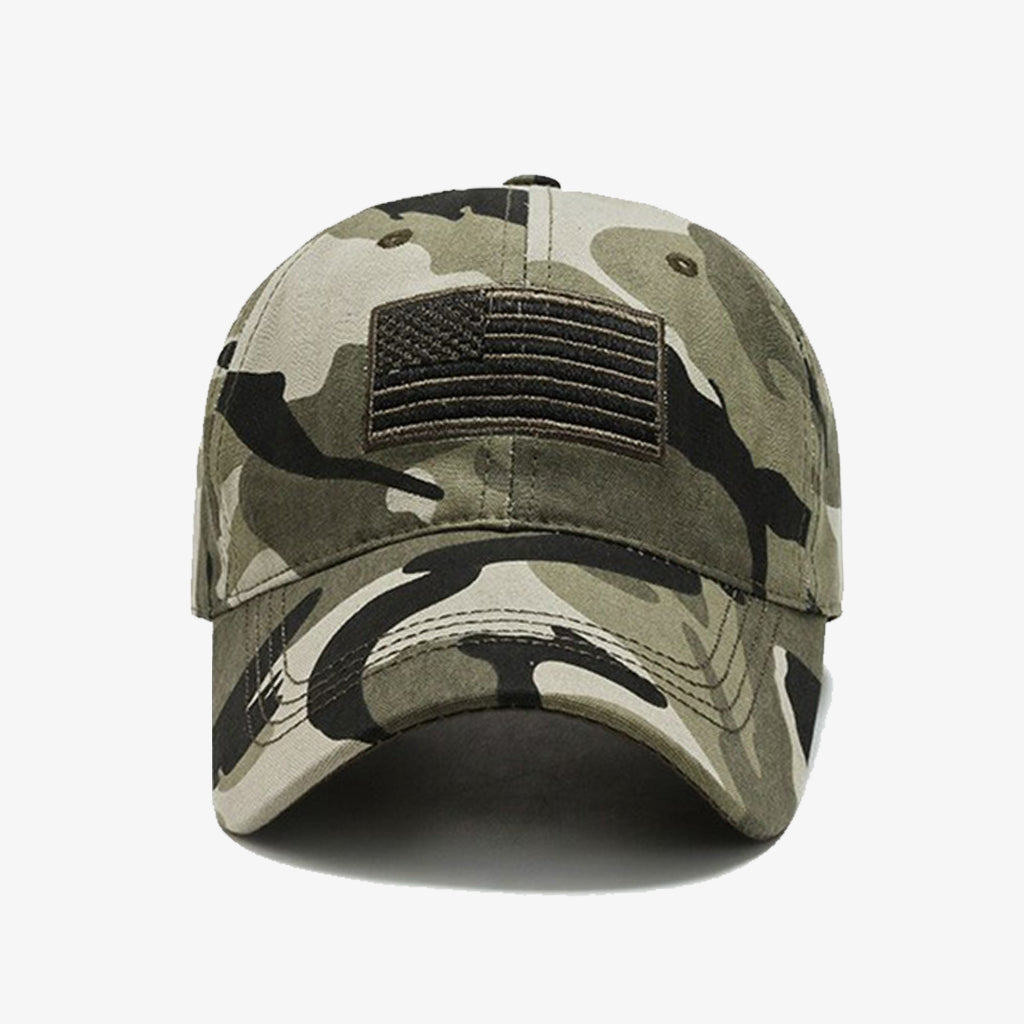 Army Green Camo Baseball Cap - CP016