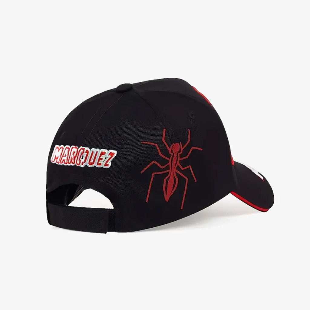 Spider 93 Embroidered Black Cap - CP086