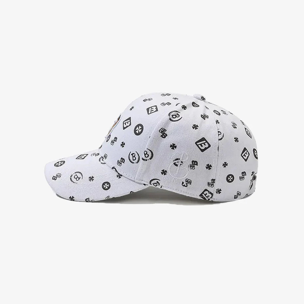 Billionaire White Embroidered Unisex Cap - CP079