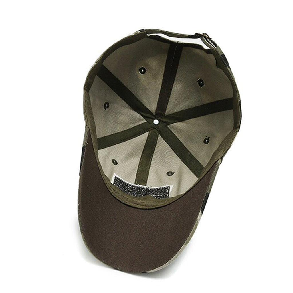 Army Green Camo Baseball Cap - CP016