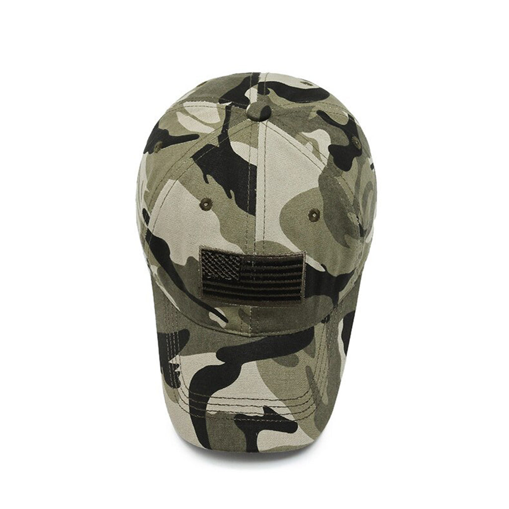Army Green Camo Baseball Cap - CP016