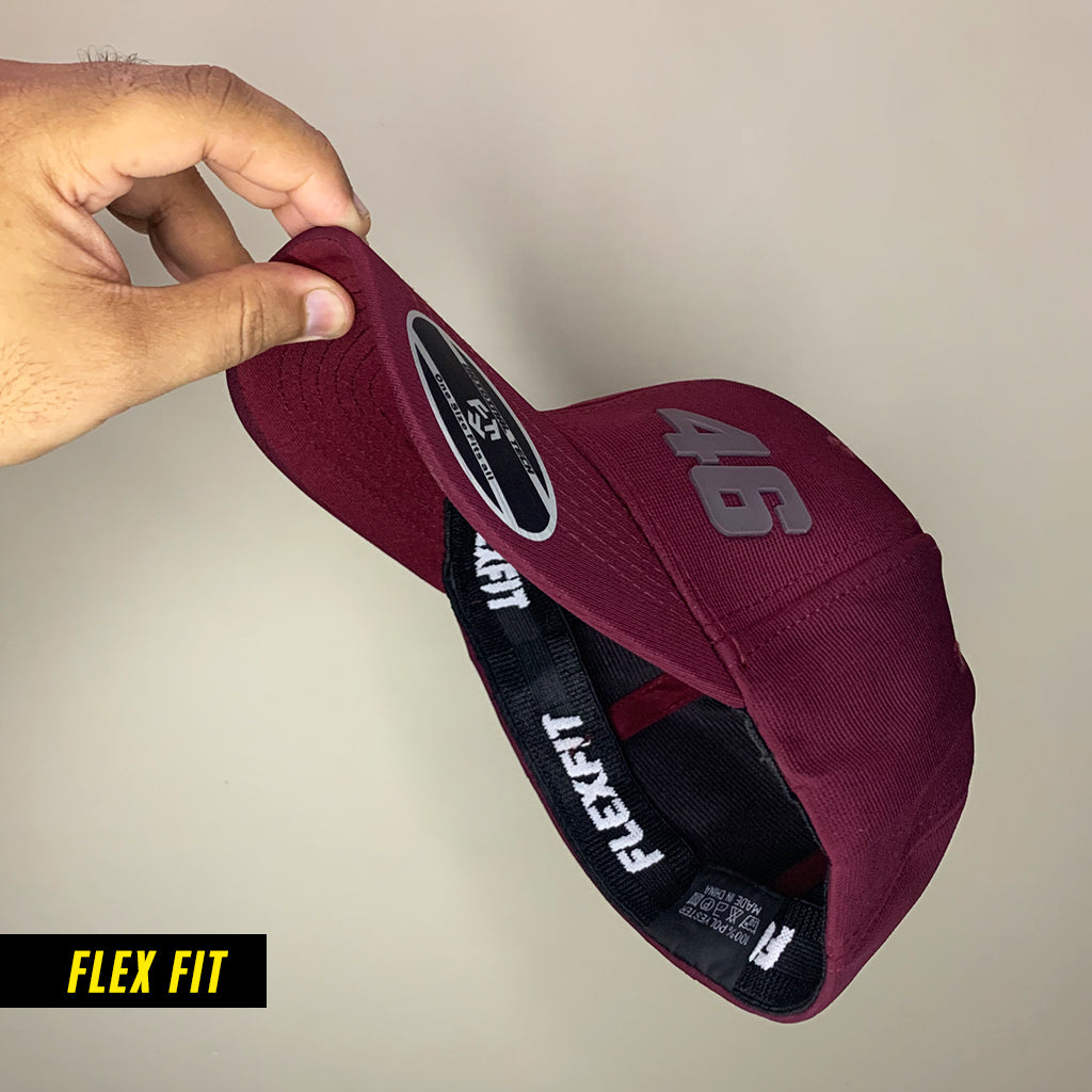 Maroon 46 Fitted Cap - CP099