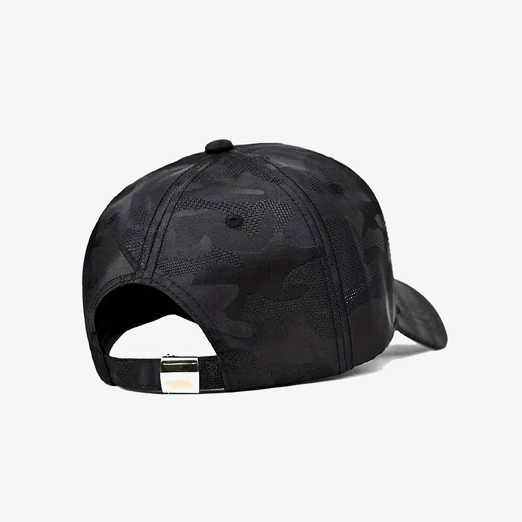 Black Camo Tiger Embroidered Cap - CP098