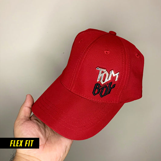 Red Tomboy Fitted Cap - CP102