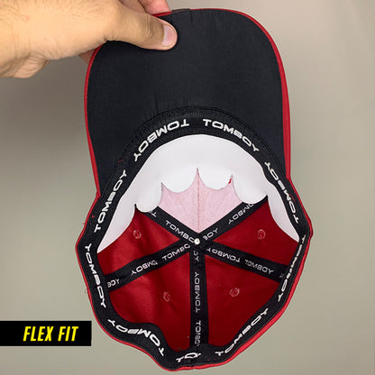 Red Tomboy Fitted Cap - CP102