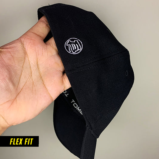 Black Tomboy Fitted Cap - CP103