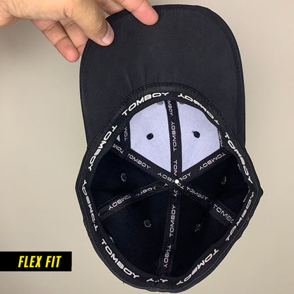 Black Tomboy Fitted Cap - CP103