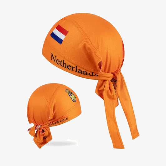 Premium Netherlands Flag Quick-Dry Biker Bandana - CP105