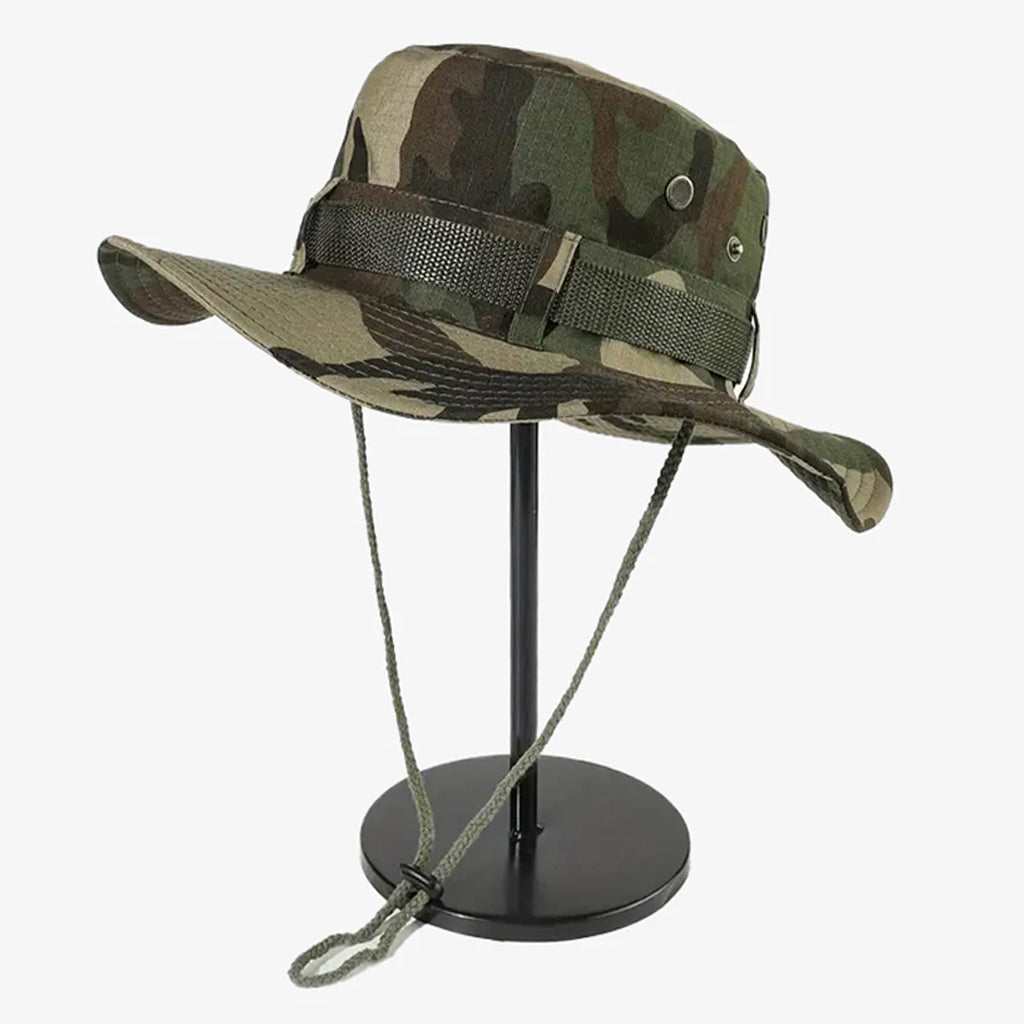 Green Camo Adventure Hat - CP082