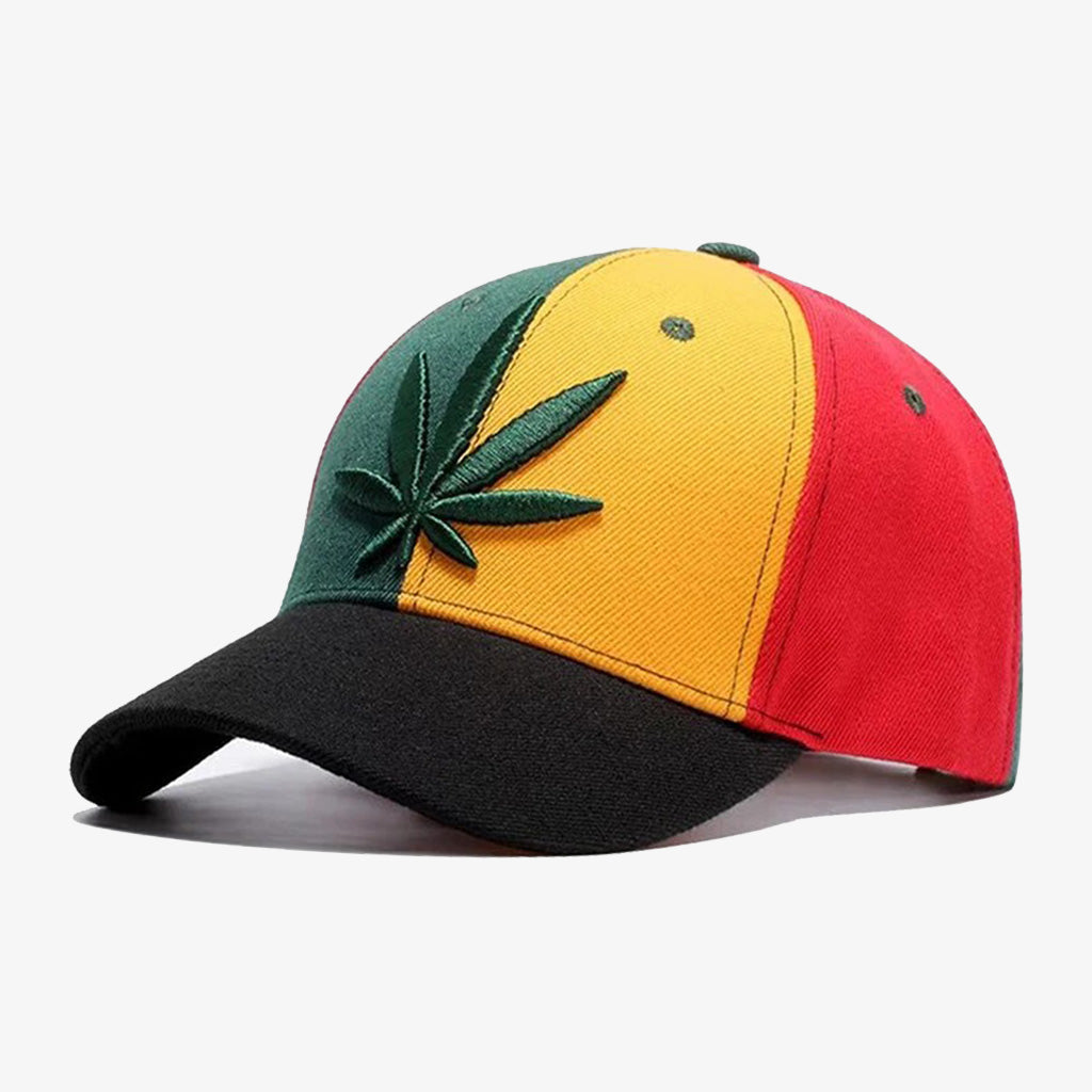 Maple Leaf Embroidered Hip-hop Baseball Cap - CP008