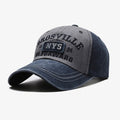 Navy Faded Embroidered Baseball Cap - CP009