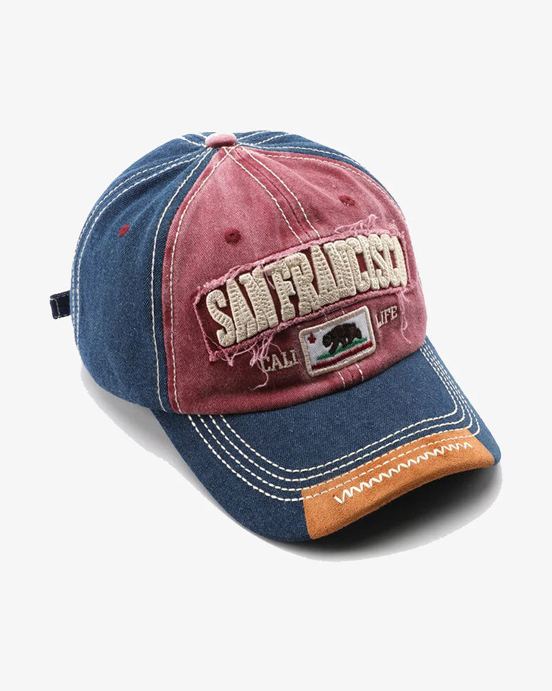 San Francisco Embroidered Vintage Cap - CP041