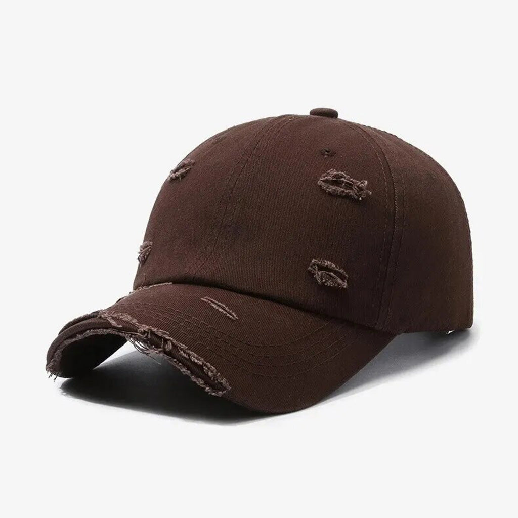 New Broken Edge Brown Baseball Cap - CP022