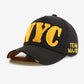 NYC Black Frayed Baseball Cap - CP032