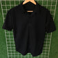 Jet Black Rich Popcorn Shirt - MS100