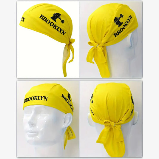 Yellow Quick-Dry Brooklyn Biker Bandana - CP104