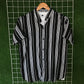 Bold Black & White Striped Shirt - MS047