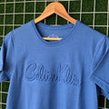 Embossed Cool Blue T-Shirt