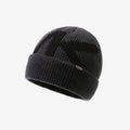 Grey Plush-Lined Knit Beanie - CP114