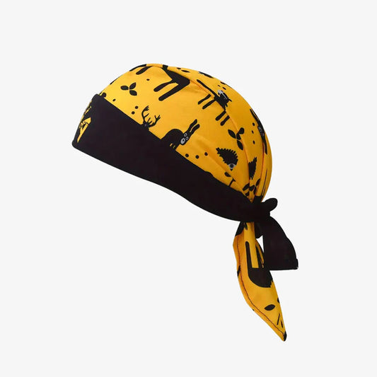 Yellow Pirate Quick-Dry Biker Bandana - CP106