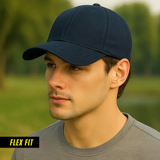 Basic Navy Fitted Cap - CP080