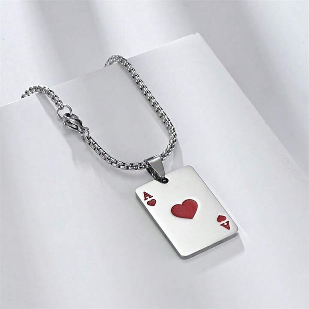 Red Ace Card Locket – Outfit90s