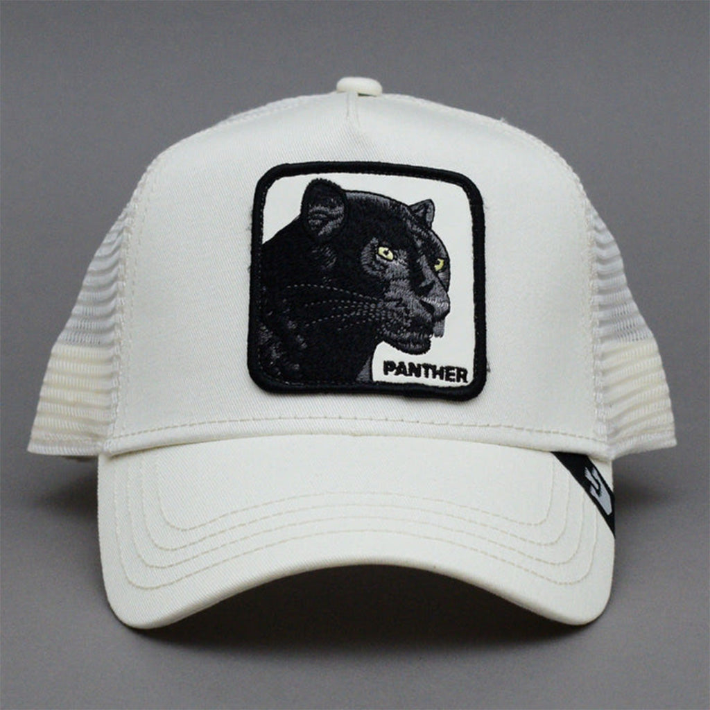 Black Panther Snapback White Cap - CP005