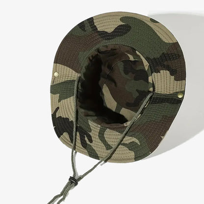 Green Camo Adventure Hat - CP082