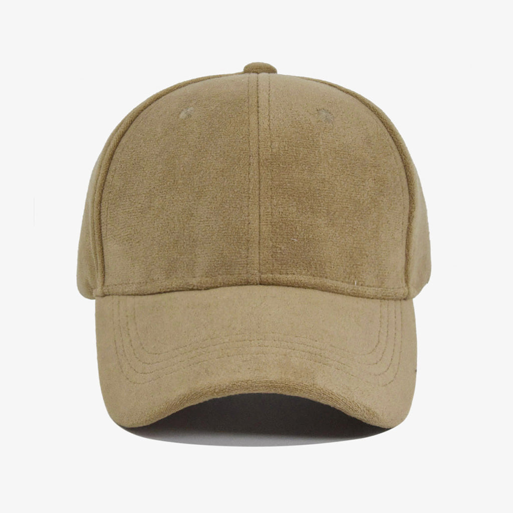 Basic Beige Suede Cap - CP044