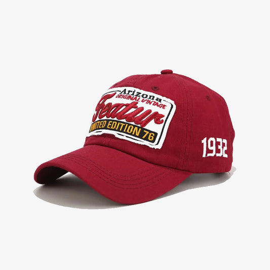 Red Vintage Arizona Baseball Cap - CP076
