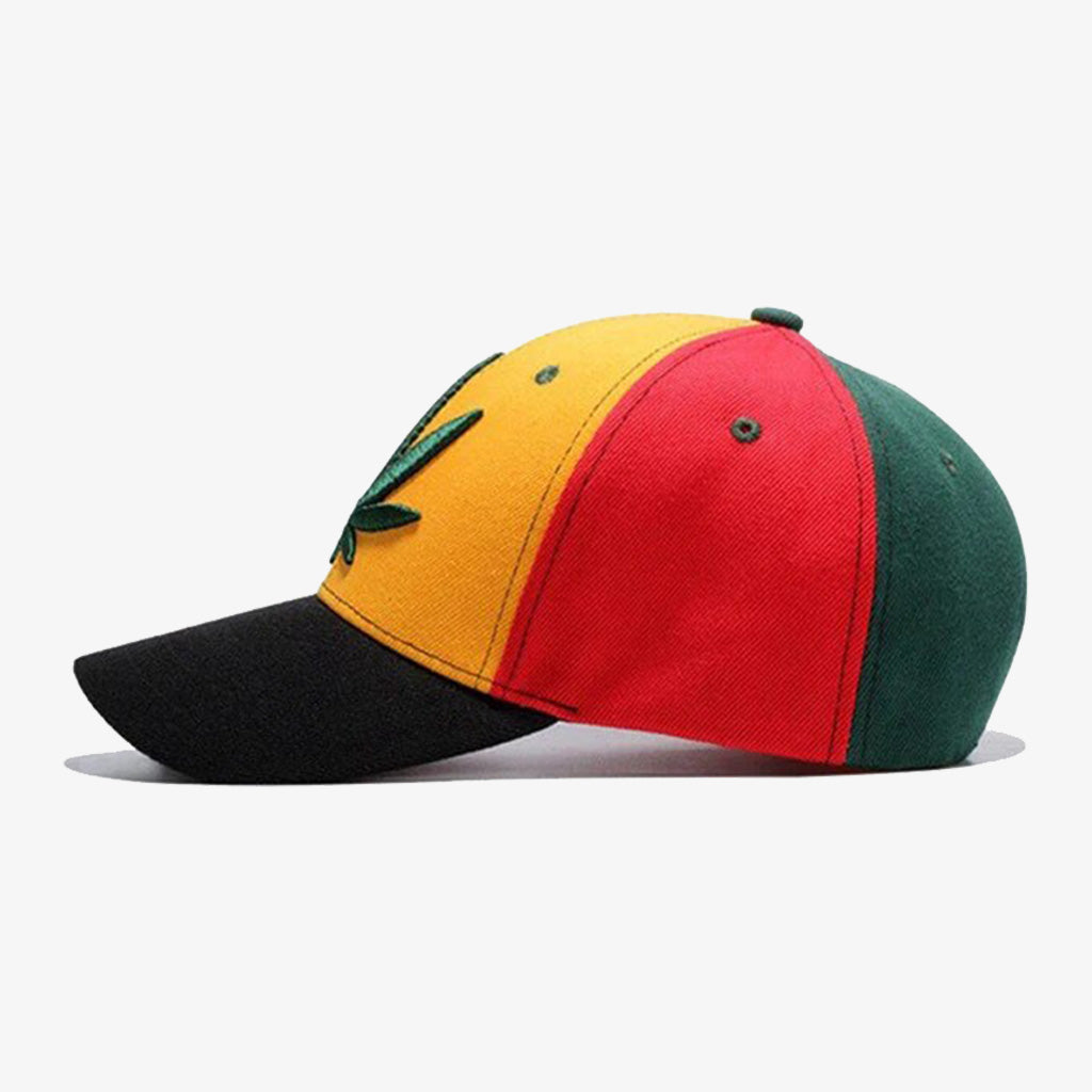 Maple Leaf Embroidered Hip-hop Baseball Cap - CP008