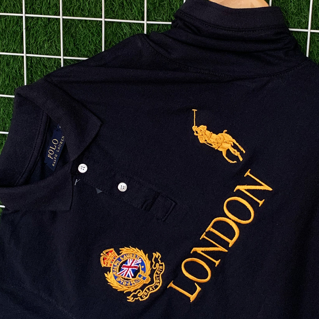 Classic Navy London Polo Shirt