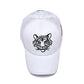 White Tiger Embroidered Mesh Cap - CP071