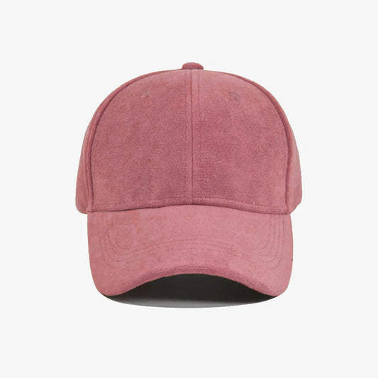 Basic Pink Suede Cap - CP096