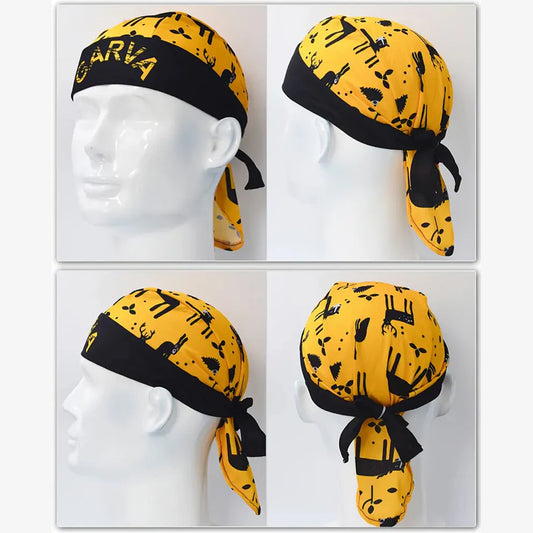 Yellow Pirate Quick-Dry Biker Bandana - CP106