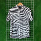 Black & White Tiger Printed Shirt - MS032