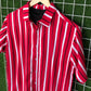 Tri-Color Red Striped Shirt - MS022