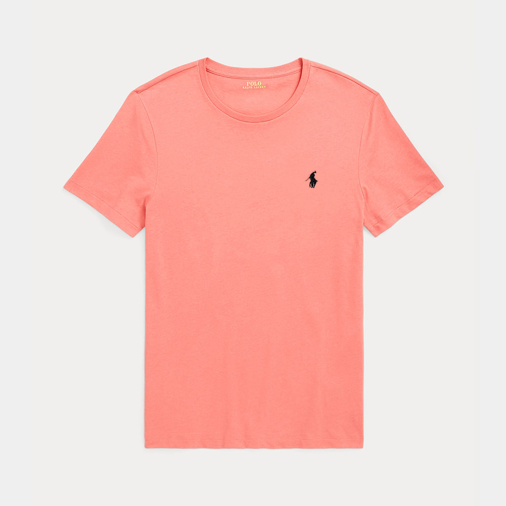 Classic Pony Logo Peach Crewneck T-Shirt