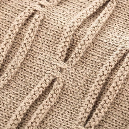 Unisex Khaki Knitted Beanie - CP097