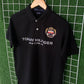 Premium Black TH Embroidered Polo Shirt