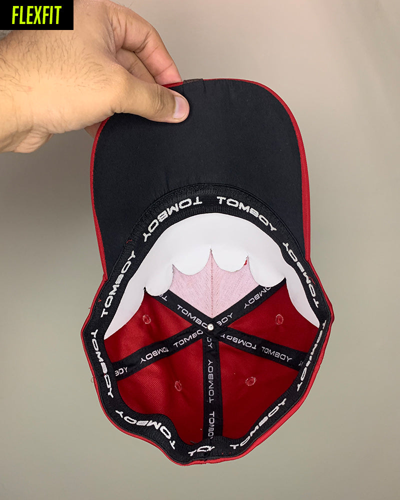 Red Tomboy Fitted Cap - CP102