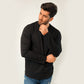 Full Sleeves Basic Black T-Shirt