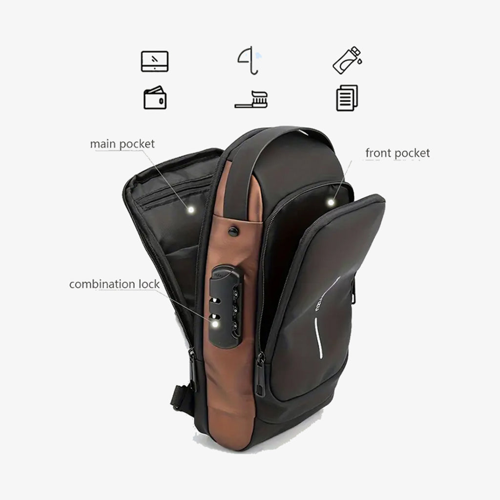 Anti-Theft Crossbody Shoulder Bag - BG006