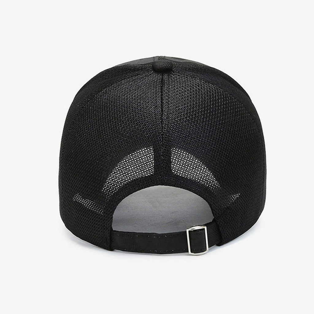NY Black Camo Embroidered Cap - CP004